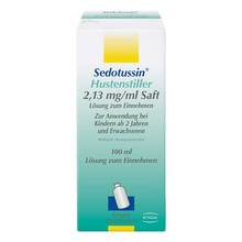 Abbildung: Sedotussin Hustenstiller Saft 100 ml, Lösung zum Einnehmen PZN 08896912 