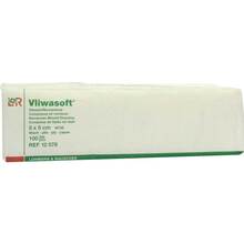 Abbildung: VLIWASOFT Vlieskompressen unsteril 5x5 cm 6l. 100 St, Kompressen PZN 08900915 