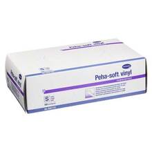 Abbildung: Peha-Soft Vinyl Untersuchungshandschuhe unste.puderfrei S 100 St, Handschuhe PZN 08909477 