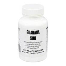 Abbildung: Guarana 500 Kapseln 60 St, Kapseln PZN 08918128 