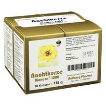 Abbildung: Nachtkerze Bioxera 1000 Kapseln 160 St, Kapseln PZN 08921627 