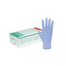 Abbildung: VASCO Nitril blue Untersuchungshandschuhe M 150 St, Handschuhe PZN 08928262 