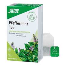 Abbildung: Pfefferminz Tee Menthae piperitae folium Bio Salus 15 St, Filterbeutel PZN 09002319 