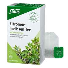 Abbildung: Zitronenmelissen Tee Melissae herba Salus Fbeutel  15 St, Filterbeutel PZN 09002325 