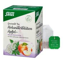 Abbildung: Holunderblüten Apfel Tee Salus Filterbeutel 15 St, Filterbeutel PZN 09003968 