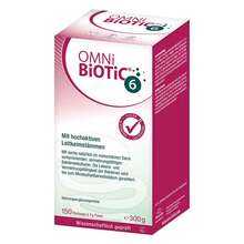 Abbildung: Omni Biotic 6 Pulver 300 g, Pulver PZN 09066035 
