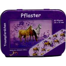 Abbildung: KINDERPFLASTER Traumpferdchen Dose 20 St, Pflaster PZN 09078015 