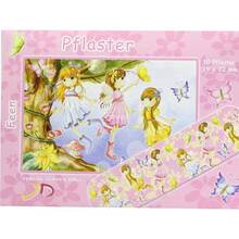 Abbildung: KINDERPFLASTER Feen Briefchen 10 St, Pflaster PZN 09078191 
