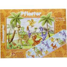 Abbildung: KINDERPFLASTER Dinosaurier Briefchen 10 St, Pflaster PZN 09078222 