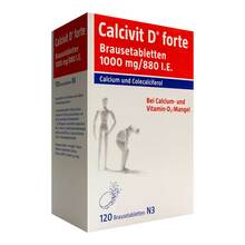 Abbildung: Calcivit D forte Brausetabletten 120 St, Brausetabletten PZN 09097202 