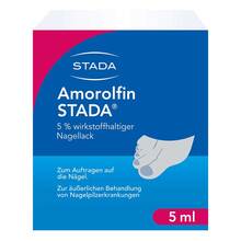 Abbildung: Amorolfin Stada 5% wirkstoffhaltiger Nagellack 5 ml, Wirkstoffhaltiger Nagellack PZN 09098199 