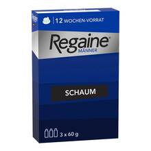 Abbildung: Regaine Männer Schaum 50 mg / g 3X60 ml, Schaum PZN 09100275 