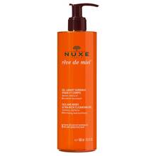 Abbildung: Nuxe Reve de Miel Gel Lavant Surgras Visage / Corps 400 ml, Gel PZN 09100588 