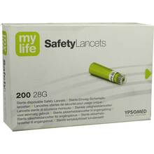 Abbildung: MYLIFE SafetyLancets 200 St, Lanzetten PZN 09123827 