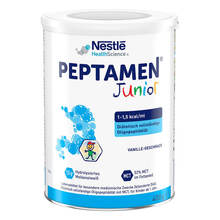 Abbildung: Peptamen Junior Vanille Pulver 400 g, Pulver PZN 09124614 