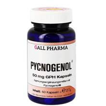Abbildung: Pycnogenol 50 mg Gph Kapseln 60 St, Kapseln PZN 09188086 