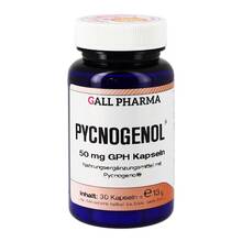 Abbildung: Pycnogenol 50 mg Gph Kapseln 30 St, Kapseln PZN 09188092 