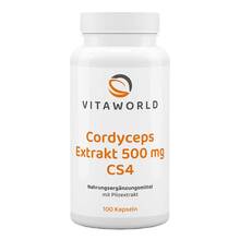 Abbildung: Cordyceps Extrakt 500 mg Kapseln 100 St, Kapseln PZN 09202923 