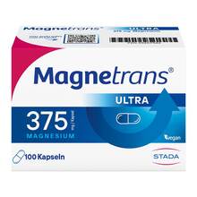 Abbildung: Magnetrans 375 mg ultra Kapseln 100 St, Kapseln PZN 09207599 