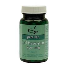 Abbildung: L-THREONIN 500 mg Kapseln 60 St, Kapseln PZN 09238312 