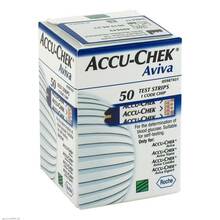 Abbildung: ACCU-CHEK Aviva Teststreifen Plasma II 50 St, Teststreifen PZN 09245039 