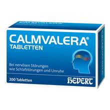 Abbildung: Calmvalera Hevert Tabletten 200 St, Tabletten PZN 09263534 