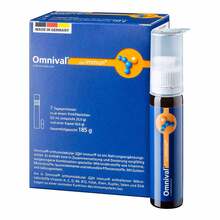 Abbildung: Omnival orthomolekul.2OH immun 7 TP Trinkflasche  7 St, Trinkampullen PZN 09263818 