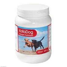 Abbildung: Kollagen Hydrolysat Kolladog Pulver vet. (für Tiere) 500 g, Pulver PZN 09272390 