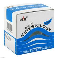 Abbildung: Nasara Kinesiologie Tape 5 cmx5 m blau 1 St, Pflaster PZN 09288735 