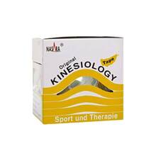 Abbildung: Nasara Kinesiologie Tape 5 cmx5 m gelb 1 St, Pflaster PZN 09288741 