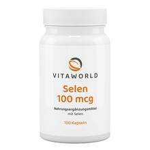 Abbildung: Selen 100 Kapseln 100 St, Kapseln PZN 09296031 