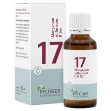 Abbildung: Biochemie Pflüger 17 Manganum sulfuricum D 6 Tro. 30 ml, Tropfen PZN 09298573 