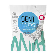 Abbildung: Denttabs Zahnputztabletten stevia-mint mit Fluorid 125 St, Tabletten PZN 09303765 