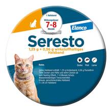 Abbildung: Seresto Halsband für Katzen 1 St, Halsband PZN 09315484 