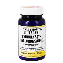 Abbildung: COLLAGEN HYDROLYSAT Hyaluronsäure GPH Kapseln 60 St, Kapseln PZN 09323880 