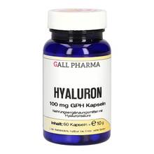 Abbildung: Hyaluron 100 mg Gph Kapseln 60 St, Kapseln PZN 09324023 