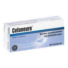 Abbildung: Cefaneuro Tabletten 100 St, Tabletten PZN 09339094 
