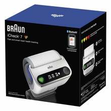 Abbildung: Braun Blutdruckmessgerät iCheck7 Handg.BPW4500 1 St PZN 09339958 