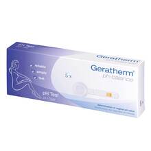 Abbildung: Geratherm pH-balance Schnelltest vaginal 5 St, Test PZN 09421648 