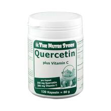 Abbildung: QUERCETIN 250 mg plus Vitamin C 300 mg Kapseln 120 St, Kapseln PZN 09428314 
