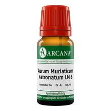 Abbildung: AURUM MURIATICUM NATRONATUM LM 6 Dilution 10 ml, Dilution PZN 09429868 
