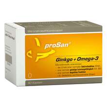 Abbildung: Prosan Ginkgo + Omega-3 Kapseln 90 St, Kapseln PZN 09435484 