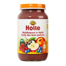Abbildung: HOLLE Waldbeeren in Apfel 220 g, Brei PZN 09440858 