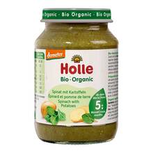 Abbildung: Holle Spinat mit Kartoffeln 190 g, Brei PZN 09441148 