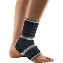 Abbildung: Bort Talostabil Eco Sprunggelenk Bandage M schwarz 1 St, Bandage PZN 09444342 