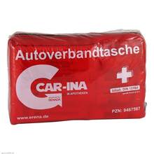 Abbildung: SENADA CAR-INA Autoverbandtasche rot 1 St PZN 09467567 