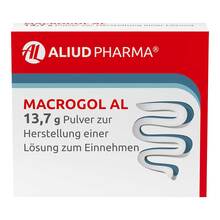 Abbildung: Macrogol AL 13,7 g Pulver zur Her.e.Lösung zum Einnehmen 30 St, Pulver zur Herstellung einer Lösung zum Einnehmen PZN 09474107 