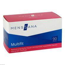 Abbildung: Multifit Menssana Kapseln 90 St, Kapseln PZN 09486211 