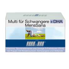 Abbildung: Multi Für Schwangere + Dha Menssana Kapseln 60 St, Kapseln PZN 09486228 