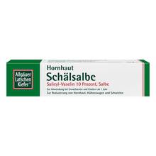 Abbildung: Allgäuer Latschenkiefer Hornhaut Schälsalbe 50 g, Salbe PZN 09507657 